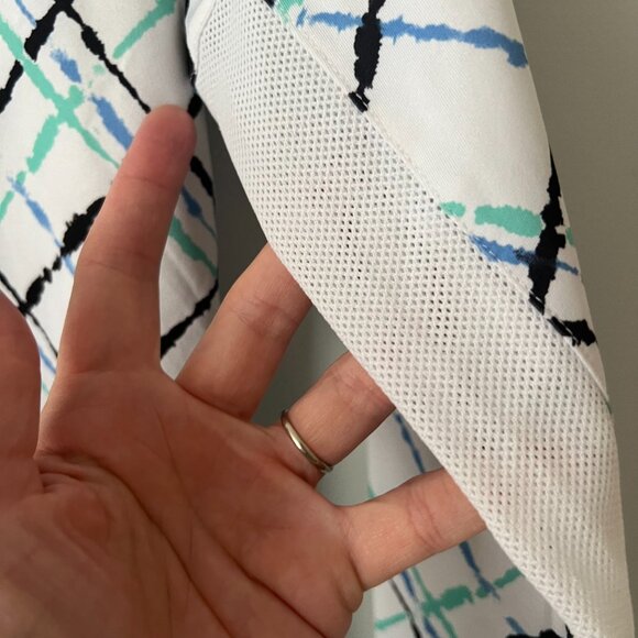 SanSoleil UPF UV Sun Protection Long Sleeve 1/2 Zip Top Women's Size Medium - Picture 7 of 7